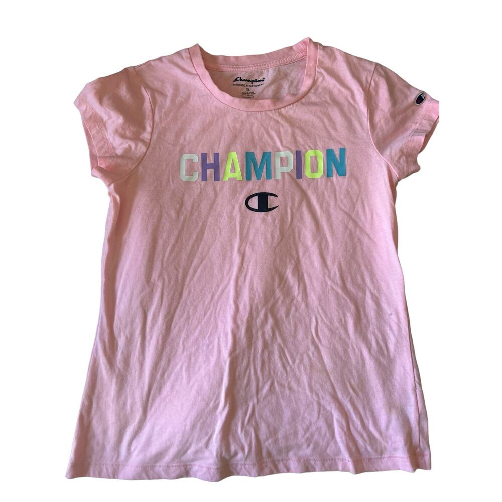Champion pink shirt size XL
